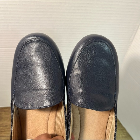 Abella Sparkler Midnight Blue Loafer Flats Size 6.5 - Picture 10 of 15